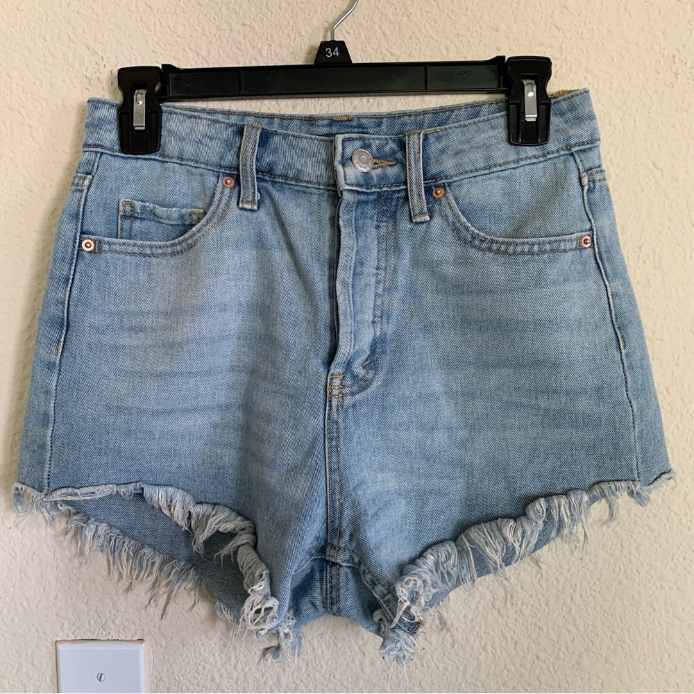 Wild Fable Highest Rise Button Fly Jean Shorts - Picture 7 of 10